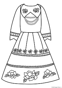 Costume from Poland Lowicz